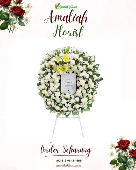 Krans Bunga Duka Manggeng